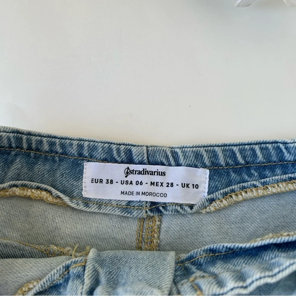 ASOS Stradivarius Denim Skort